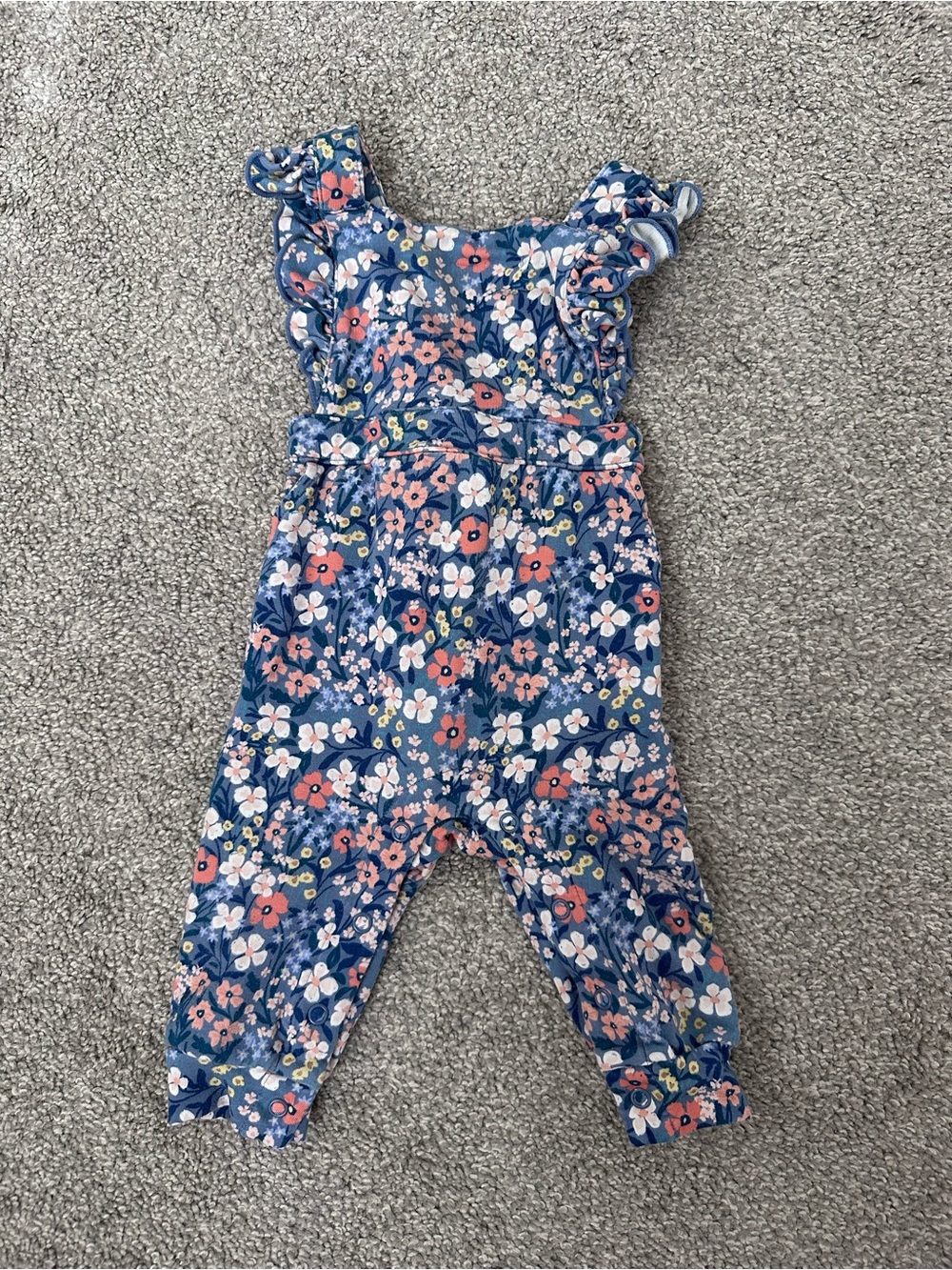 Little Sleepies Ruffle Romper - Picture 2 of 4